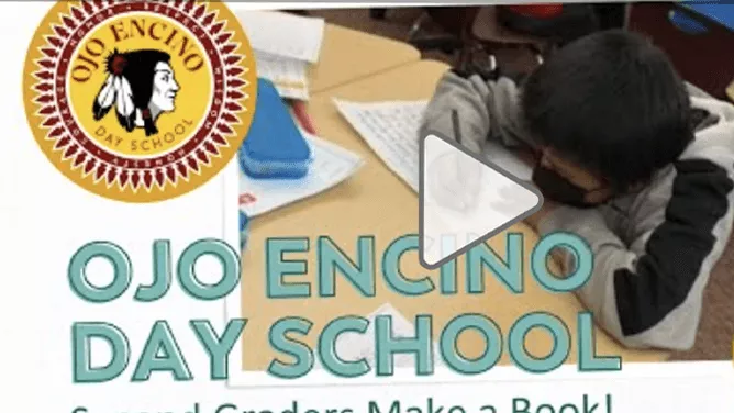 Video from Ojo Encino Day School Second Graders Make a Book