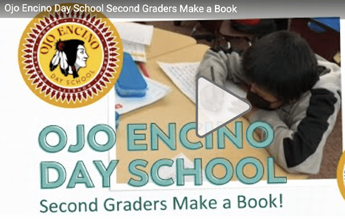 Video from Ojo Encino Day School Second Graders Make a Book